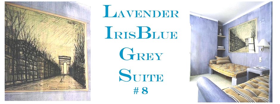 Lavender Iris Blue Grey Suite